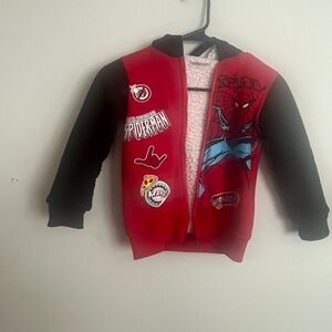Marvel Red and Black Spider-Man Kids Jacket